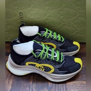 $735 Brand New Gucci Interlocking G logo Women Running Sneakers G 41 US 11